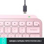 Клавіатура Logitech MX Keys Mini Wireless Illuminated UA Rose (920-010500)