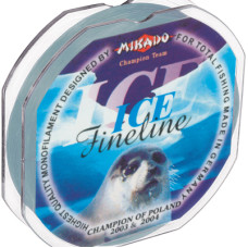 Волосінь Mikado Fineline Ice 30 м 0,12 мм 2,1 кг Grey (ZJD-012-P)