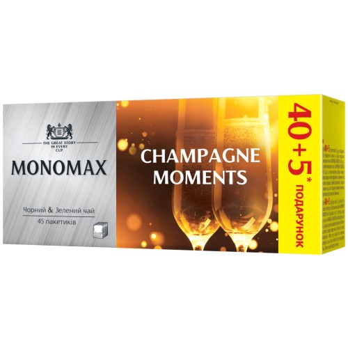 Чай Мономах Champagne Moment 45х1.5 г (mn.78344)