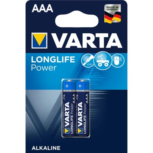 Батарейка Varta LONGLIFE Power Alkaline LR03 * 2 (04903121412)