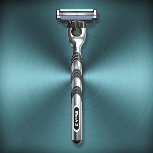 Бритва Gillette Mach3 з 2 змінними картриджами (7702018020706)