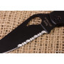 Ніж Spyderco Byrd Cara Cara 2 Black, полусеррейтор (BY03BKPS2)