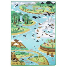 Дитячий килимок Melissa&Doug Подорож по світу з тваринами (MD15192)