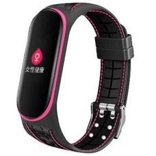 Ремінець до фітнес браслета BeCover Lattice Style для Xiaomi Mi Smart Band 5 Pink (705163)