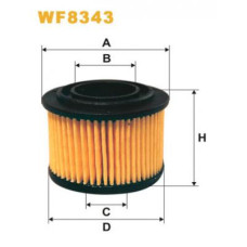 Фільтр паливний Wixfiltron WF8343