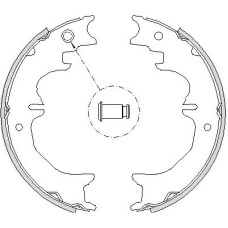 Гальмівні колодки REMSA 4727.00