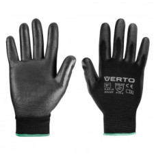 Захисні рукавички Verto ПУ покриття, р. 9 (97H137)