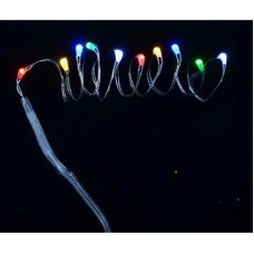 Гірлянда YES! Fun LED 10 ламп, RGB 0,55 м (801099)