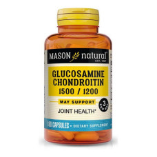 Вітамінно-мінеральний комплекс Mason Natural Глюкозамін та Хондроїтин 1500/1200, Glucosamine Chondroitin, (MAV13037)