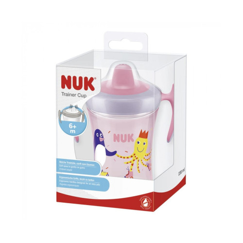 Поїльник-непроливайка Nuk Evolution Trainer Fun 230 мл (3953130)