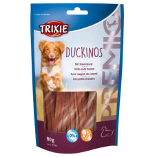 Ласощі для собак Trixie Premio Duckinos качка 80 г (4011905315942)