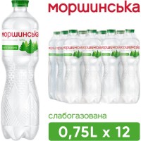 Мінеральна вода Моршинська 0.75 сл/газ пет (4820017000550)