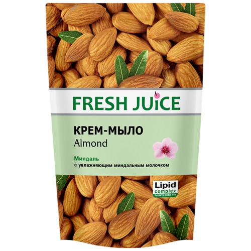 Рідке мило Fresh Juice Almond дой-пак 460 мл (4823015913280)