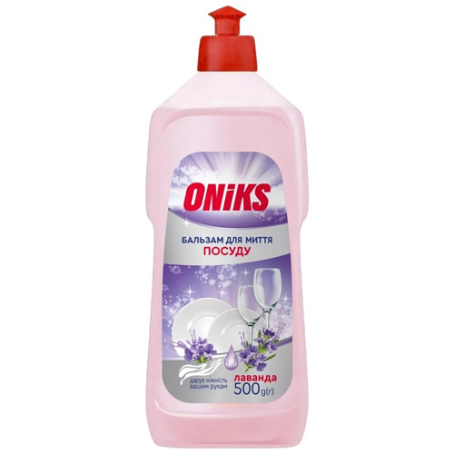 Засіб для ручного миття посуду Oniks Лаванда 500 г (4820191760660)
