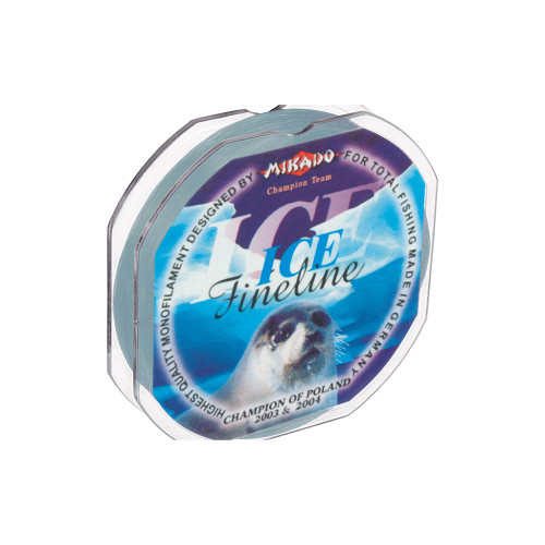 Волосінь Mikado Fineline Ice 30 м 0,14 мм 2,6 кг Grey (ZJD-014-P)