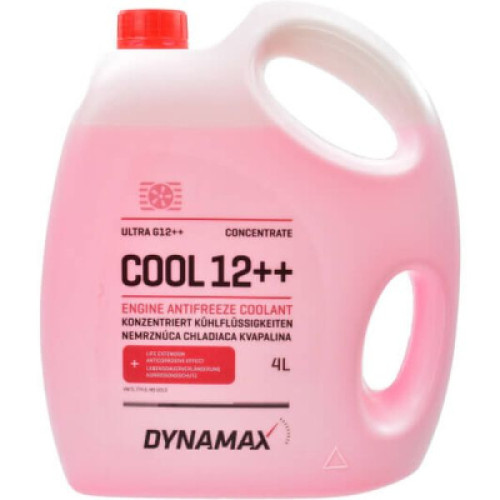 Антифриз DYNAMAX COOL ULTRA G12 ++ 4л (500160)