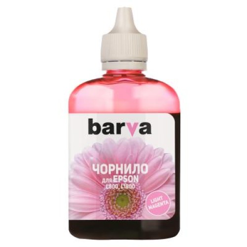 Чорнило Barva EPSON L800/L810/L850/L1800 (T6736) 90г LIGHT MAGENTA (L800-418)