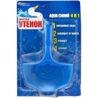 Туалетний блок Duck Aqua Blue 4 в 1 40 г (5000204739060)