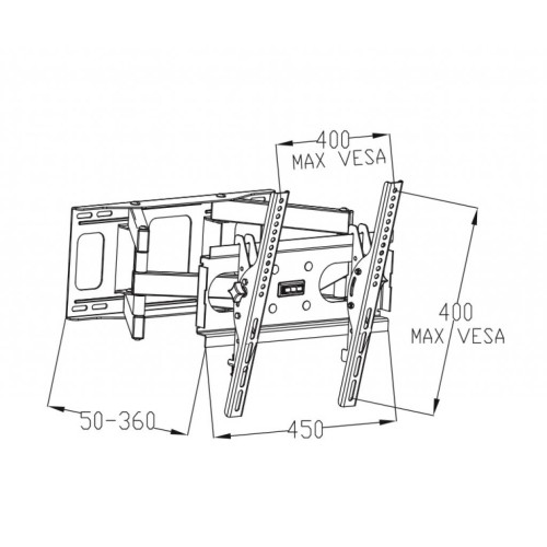 Кронштейн Vinga TM34-4451