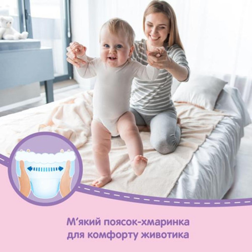 Підгузок Huggies Pants 6 (15-25 кг) для дівчаток 60 шт (5029053564135)