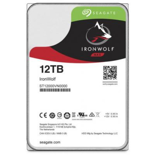 Жорсткий диск 3.5" 12TB Seagate (ST12000VN0008)