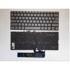 Клавіатура ноутбука Lenovo Yoga 530-14ARR/14IKB серая с подсв UA (A46136)