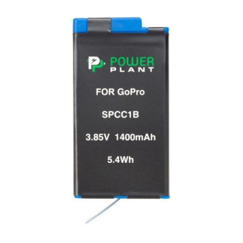 Акумулятор до фото/відео PowerPlant GoPro SPCC1B 1400mAh (CB970346)