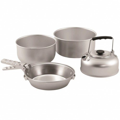 Набір туристичного посуду Easy Camp Adventure Cook Set M Silver (929029)