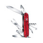 Ніж Victorinox Climber Transparent Red Blister (1.3703.TB1)