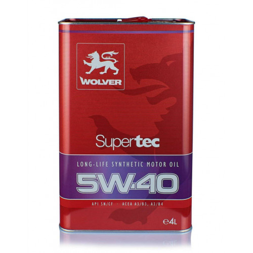 Моторна олива Wolver Supertec 5W-40 4л (4260360940019)