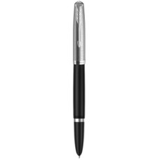 Ручка пір'яна Parker PARKER 51 Black CT  FP F (55 011)