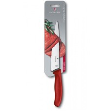 Кухонний ніж Victorinox SwissClassic Carving 19 см Red (6.8001.19B)