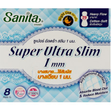 Гігієнічні прокладки Sanita Super Ultra Slim 29 см 8 шт. (8850461601511)