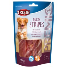 Ласощі для собак Trixie Premio Ducky Stripes качка 100 г (4011905315379)