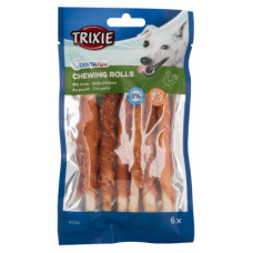 Ласощі для собак Trixie DENTAfun Паличка для чищення зубів з куркою 6 шт 70 г (4011905313252)