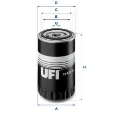 Фільтр масляний UFI 23.429.00