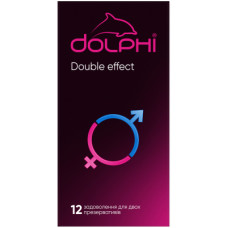 Презервативи Dolphi Double Effect 12 шт. (4820144772986)
