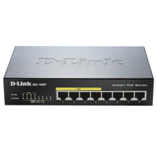 Комутатор мережевий D-Link DES-1008P