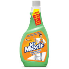 Засіб для миття вікон Mr Muscle з нашатирним спиртом Ранкова роса змінний блок 500 мл (4823002000160)