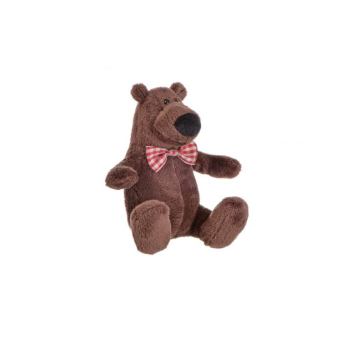 М'яка іграшка Same Toy Полярний ведмедик коричневий 13 см (THT667)
