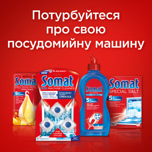Таблетки для посудомийних машин Somat Gold 72 шт (9000101321036)