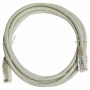 Патч-корд 1м, UTP, cat.6, CU, 24AWG, grey Kingda (KD-PAUT6100GY)