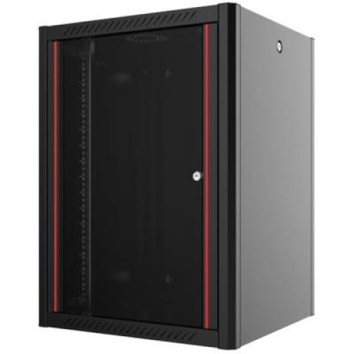 Шафа настінна Mirsan WTN 19" 7U 600x560, RAL 9005 (MR.WTN07U56DE.01)