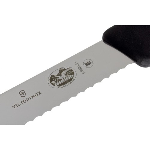 Кухонний ніж Victorinox Fibrox Bread Knife 21 см Black (5.2533.21)