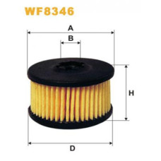 Фільтр паливний Wixfiltron WF8346