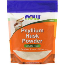 Вітамін Now Foods Подорожник, порошок з лушпиння насіння, Psyllium Husk Powder (NOW-05978)