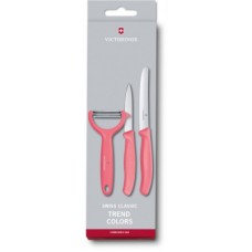 Набір ножів Victorinox SwissClassic Paring Set 3 шт Tomato and Kiwi Red (6.7116.33L12)