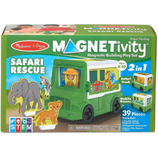 Ігровий набір Melissa&Doug магнітний Сафарі - рятувальна машина (MD30666)