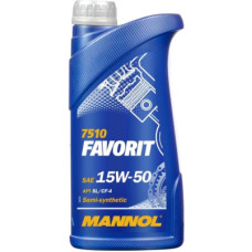 Моторна олива Mannol FAVORIT 1л 15W-50 (MN7510-1)