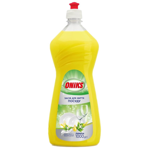 Засіб для ручного миття посуду Oniks Лимон 1000 г (4820191760615)